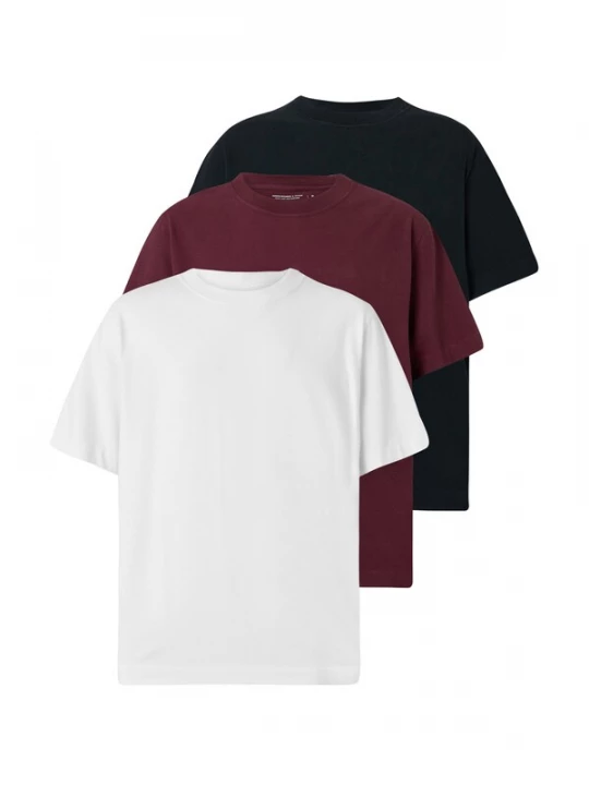 Obrázek produktu Abercrombie & Fitch Tričko vínově červená / černá / bílá