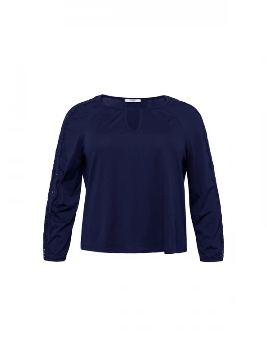 Obrázek produktu ABOUT YOU Curvy Tričko 'Jeanina' tmavě modrá