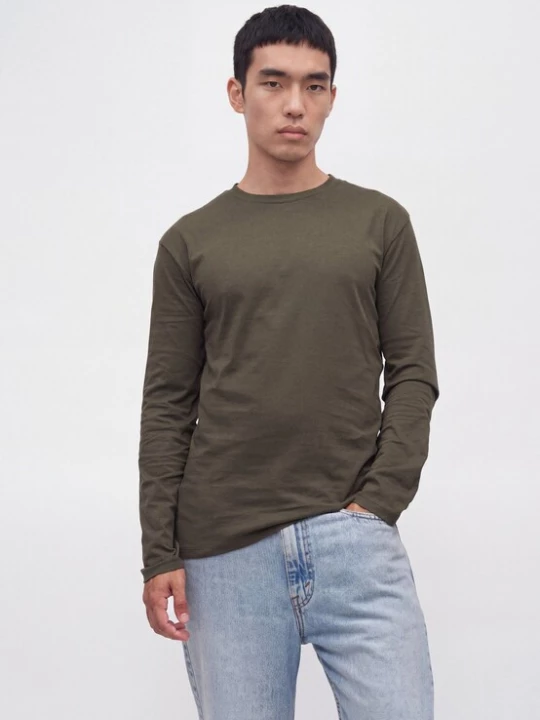 Obrázek produktu ABOUT YOU Tričko 'Dean' tmavě modrá / šedý melír / khaki / černá / stříbrná