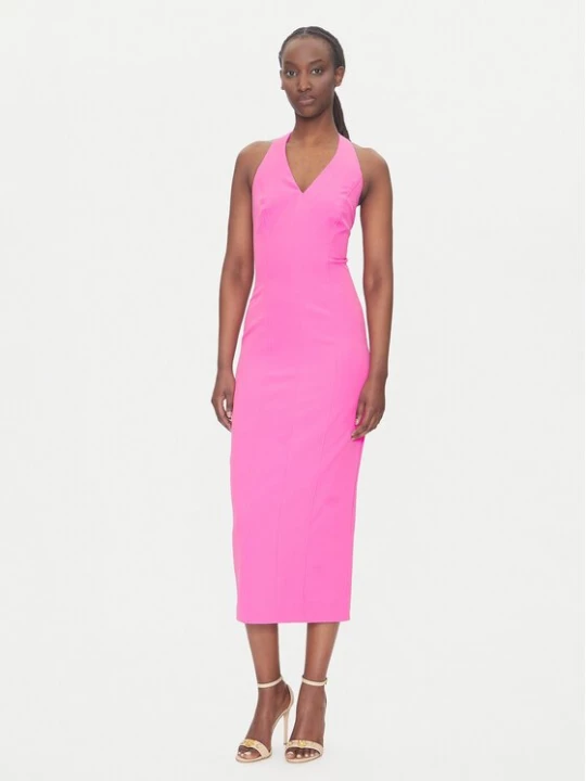 Obrázek produktu ACCESS FASHION Elegantní šaty 53-3403 Růžová Regular Fit