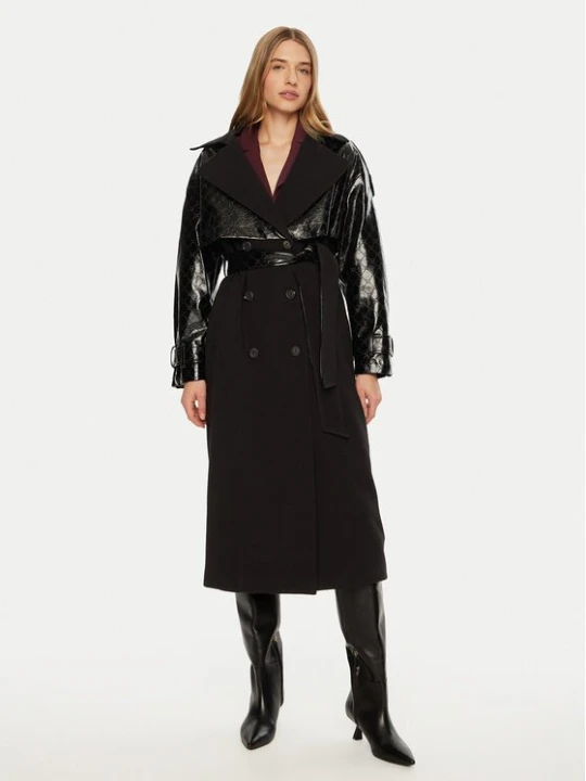 Obrázek produktu ACCESS FASHION Kabát pro přechodné období 44-9003-504 Černá Regular Fit