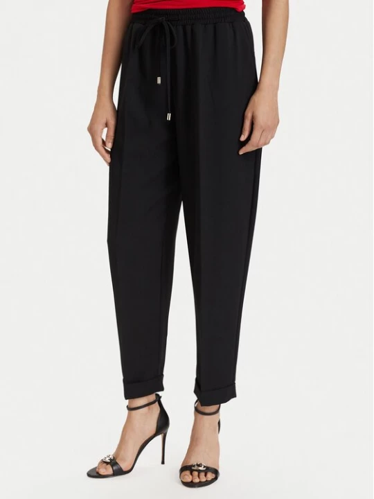 Obrázek produktu ACCESS FASHION Kalhoty z materiálu 63-5101-183 Černá Regular Fit