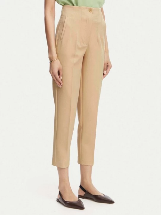 Obrázek produktu ACCESS FASHION Kalhoty z materiálu 63-5132-135 Béžová Regular Fit