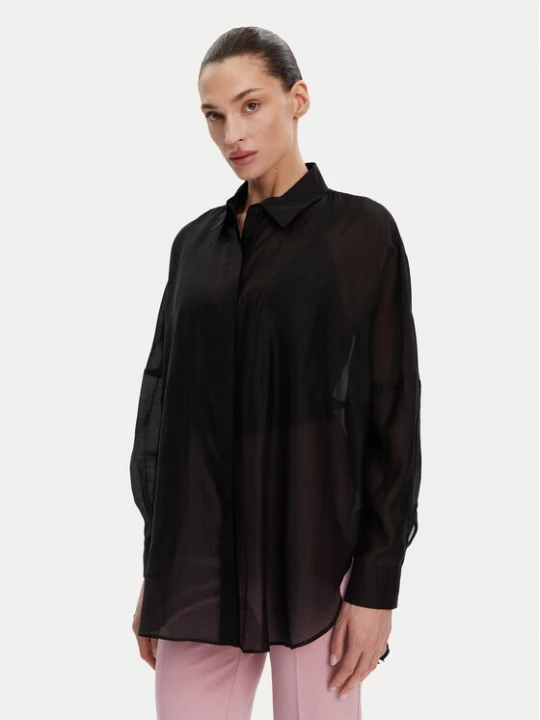 Obrázek produktu ACCESS FASHION Košile 53-7068-104 Černá Loose Fit