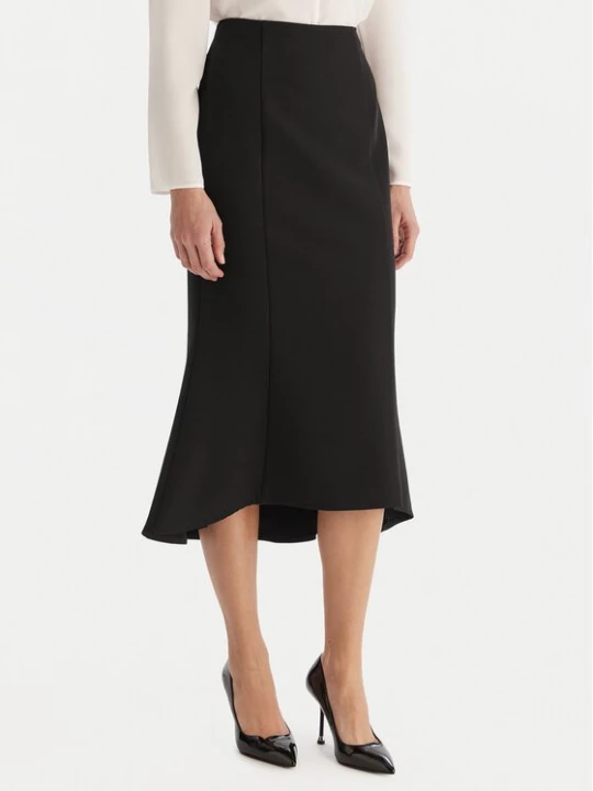 Obrázek produktu ACCESS FASHION Midi sukně 54-6027-168 Černá Regular Fit