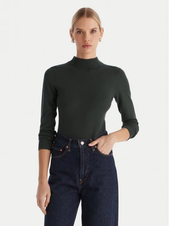 Obrázek produktu ACCESS FASHION Rolák 54-8074 Zelená Slim Fit