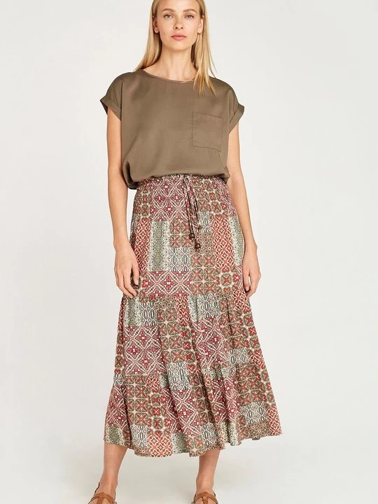 Obrázek produktu Áčková sukně Apricot khaki