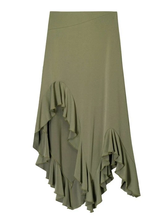 Obrázek produktu Áčková sukně Bershka khaki