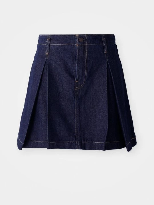 Obrázek produktu Áčková sukně Calvin Klein Jeans tmavomodrý denim