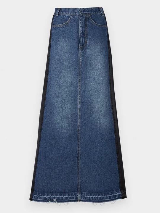 Obrázek produktu Áčková sukně Ksenia Schnaider modrý denim