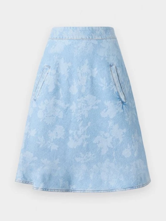 Obrázek produktu Áčková sukně Mads Nørgaard světlemodrý denim
