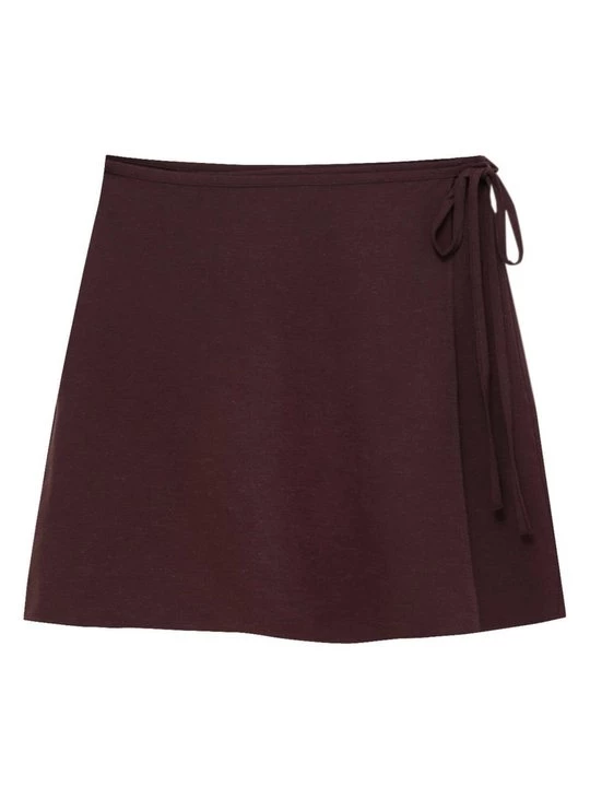 Obrázek produktu Áčková sukně PULL&BEAR tmavě červená