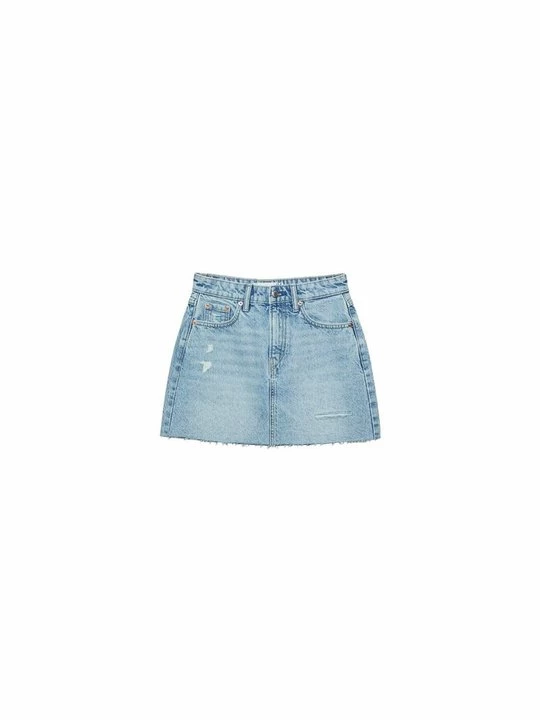 Obrázek produktu Áčková sukně Stradivarius modrý denim