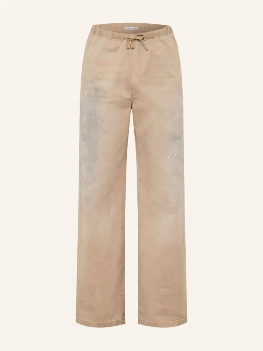 Obrázek produktu Acne Studios Kalhoty Regular Fit béžová