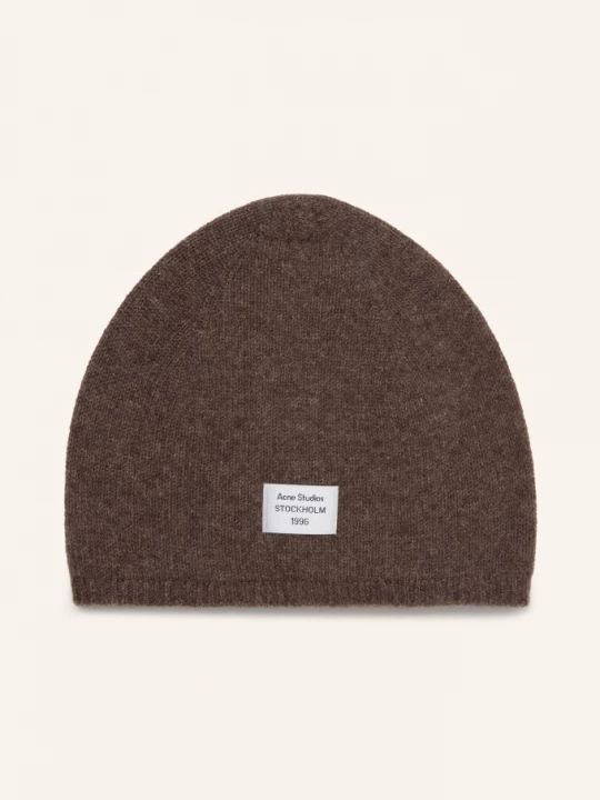 Obrázek produktu Acne Studios Kašmírová Čepice tmavě hnědá