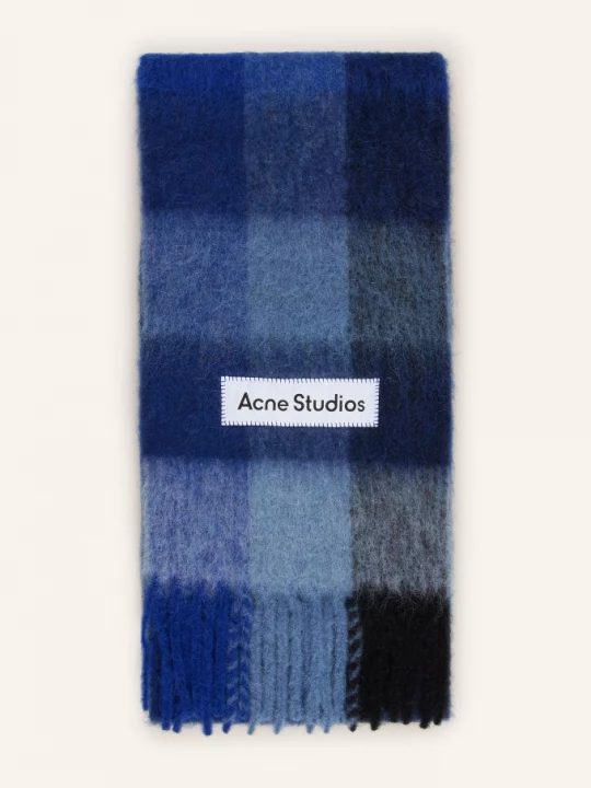 Obrázek produktu Acne Studios Šála S Alpakou modrá / tmavě modrá / tmavě modrá