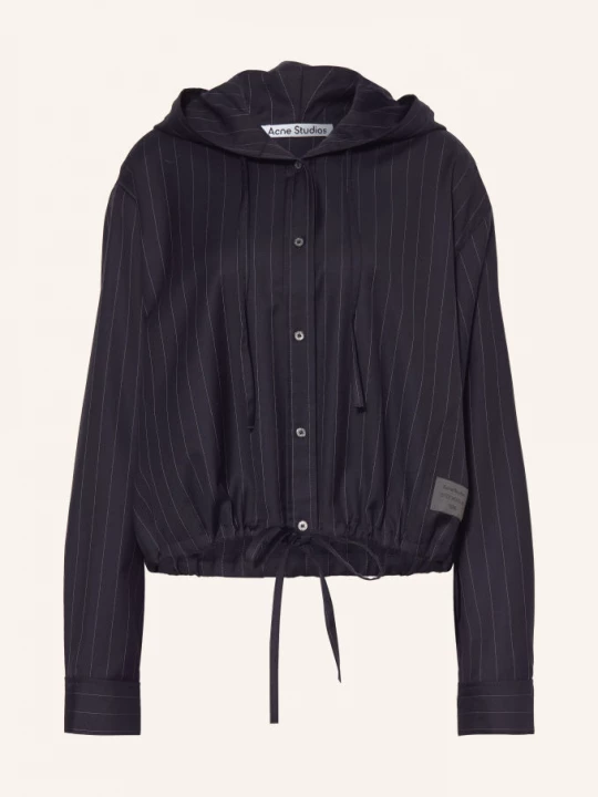 Obrázek produktu Acne Studios Svrchní Košile tmavě modrá / bílá