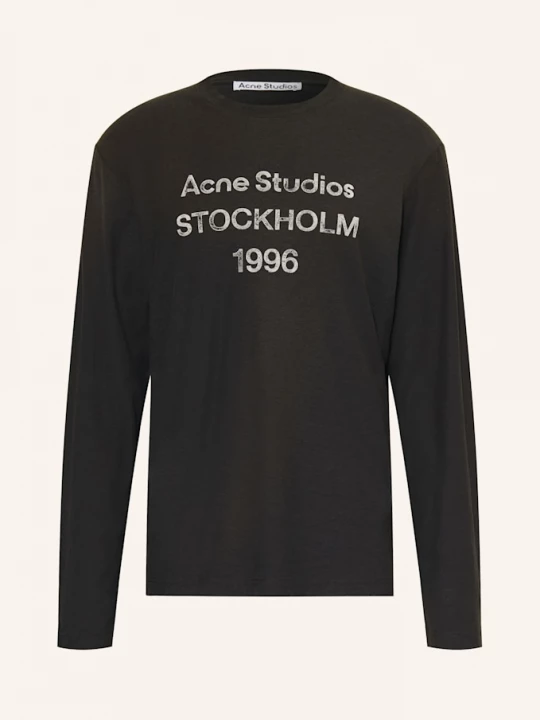 Obrázek produktu Acne Studios Tričko S Dlouhým Rukávem tmavě zelená