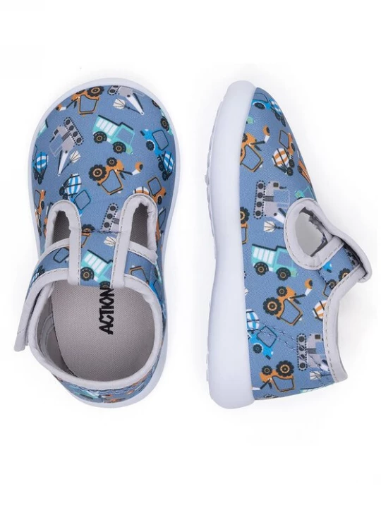 Obrázek produktu Action Boy Bačkory CM240419-5 Modrá