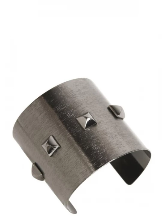 Obrázek produktu Addicted2 Náramek 'Nyx Noir bracciale color argento brunito con le borchie' antracitová