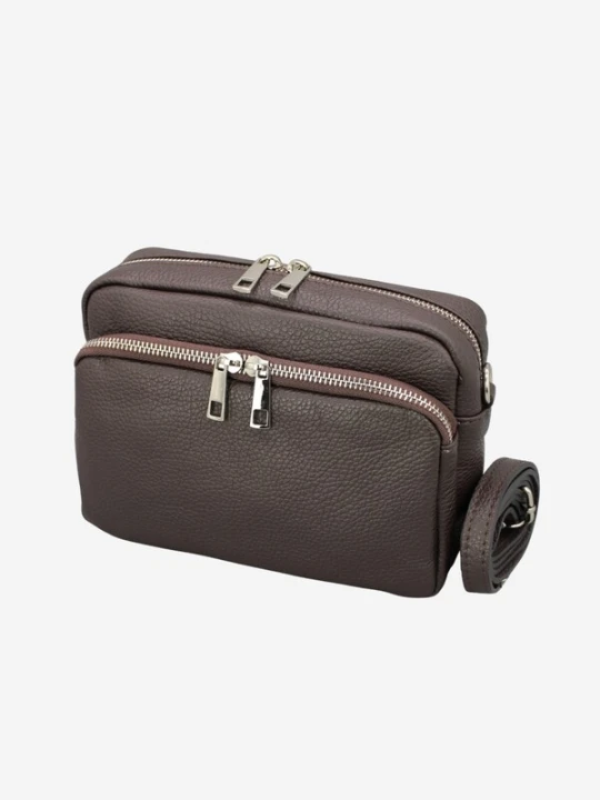 Obrázek produktu Adel Bags Taška přes rameno 'Bella' tmavě hnědá