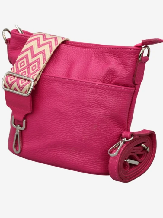Obrázek produktu Adel Bags Taška přes rameno 'Lina' tmavě růžová