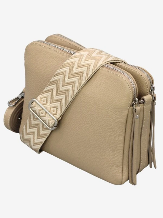 Obrázek produktu Adel Bags Taška přes rameno 'MARA' šedobéžová