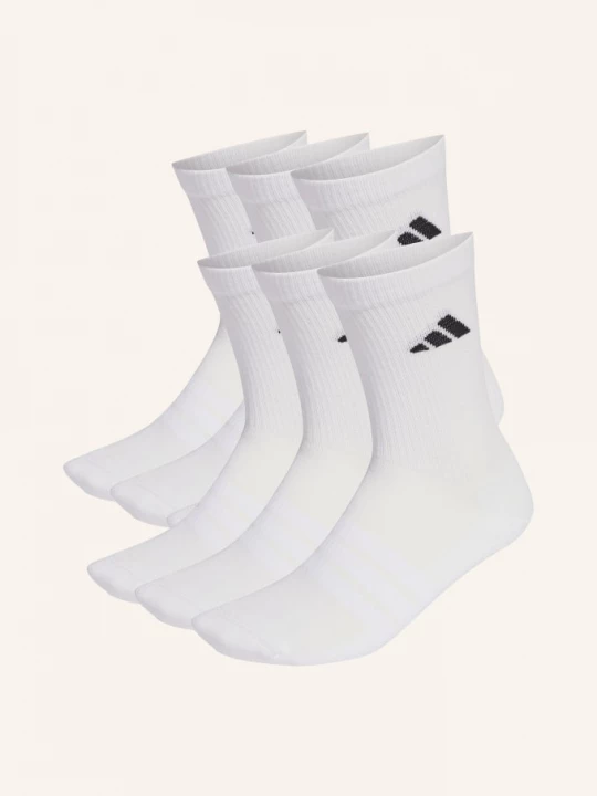 Obrázek produktu Adidas 6-Balení Sportovních Ponožek Cushioned Crew bílá / černá