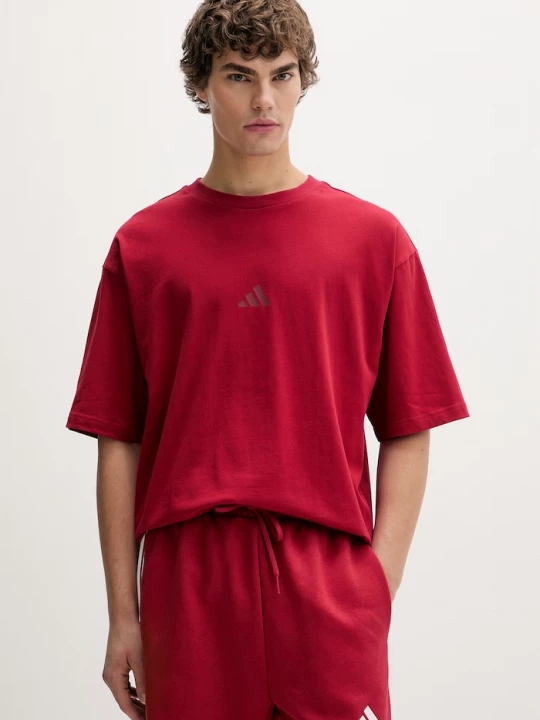 Obrázek produktu adidas Bavlněné tričko červená