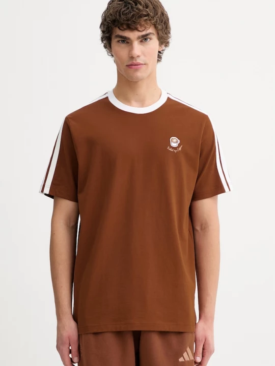 Obrázek produktu adidas Bavlněné tričko Coffee Cup hnědá