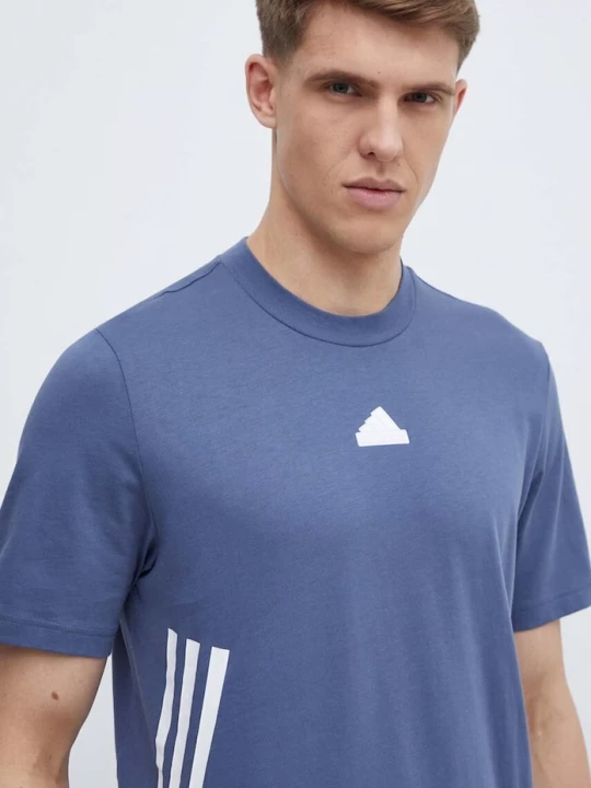 Obrázek produktu adidas Bavlněné tričko modrá