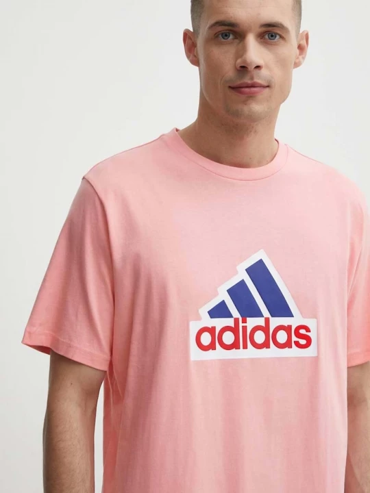 Obrázek produktu adidas Bavlněné tričko růžová
