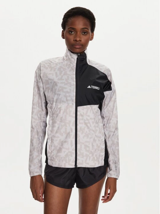 Obrázek produktu adidas Běžecká bunda Terrex Trail Running IW9245 Écru Regular Fit Krémová