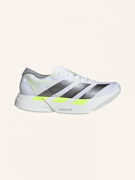 Obrázek produktu Adidas Běžecké Boty Adizero Adios Pro 4 bílá / šedá / neonově žlutá