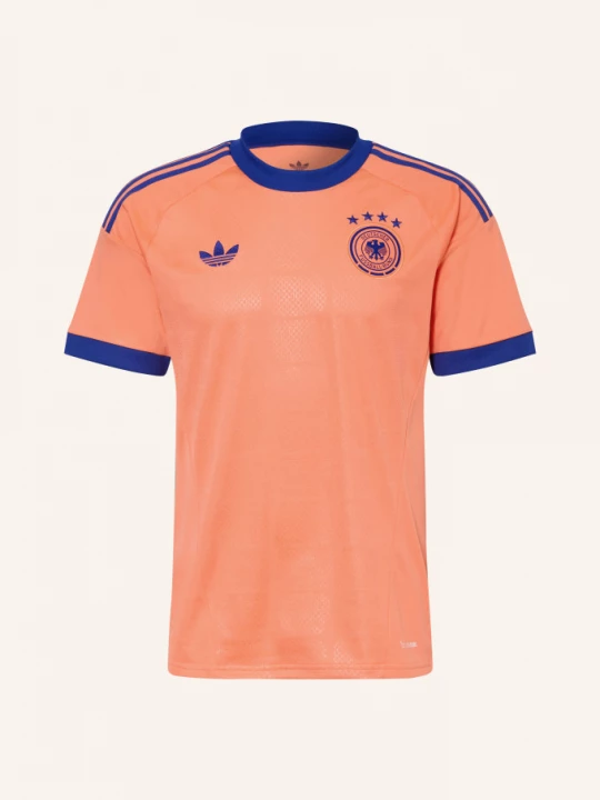 Obrázek produktu Adidas Brankářský Dres Německo 26 – Venkovní oranžová / modrá