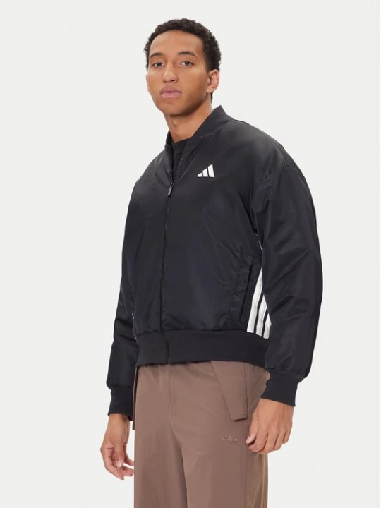 Obrázek produktu adidas Bunda bomber Stadium JN1825 Černá Loose Fit