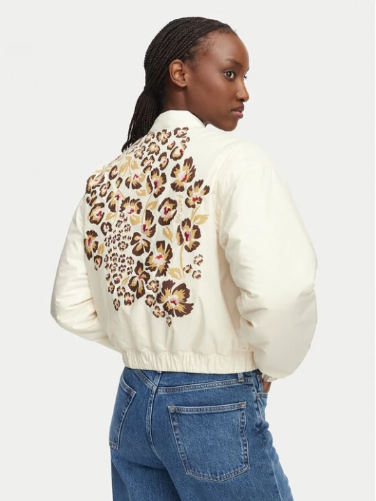 Obrázek produktu adidas Bunda bomber X Farm Rio Bomber KR0283 Krémová Regular Fit