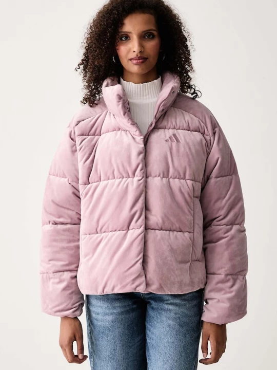 Obrázek produktu adidas bunda dámská velurová Helionic růžová