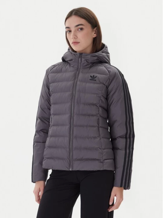 Obrázek produktu adidas Bunda pro přechodné období adicolor JX2938 Šedá Slim Fit