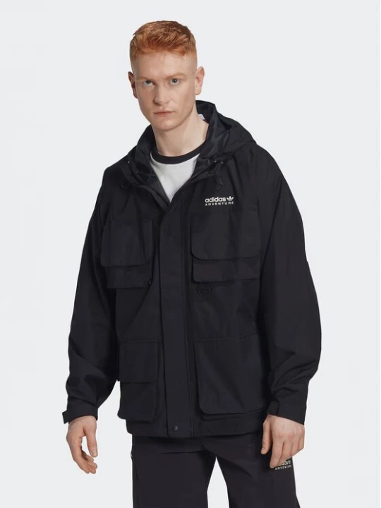 Obrázek produktu adidas Bunda pro přechodné období Adventure HK4996 Černá Loose Fit