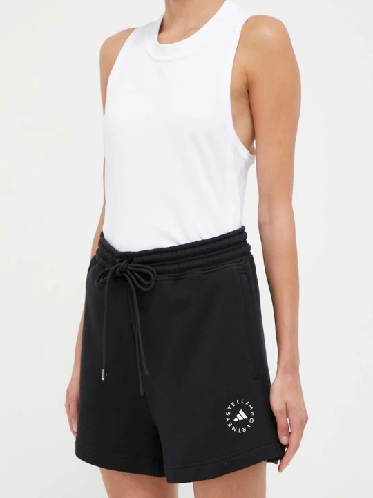 Obrázek produktu adidas by Stella McCartney Bavlněné šortky adidas by Stella McCartney černá