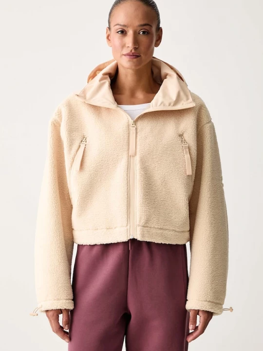 Obrázek produktu adidas by Stella McCartney fleece mikina dámská béžová