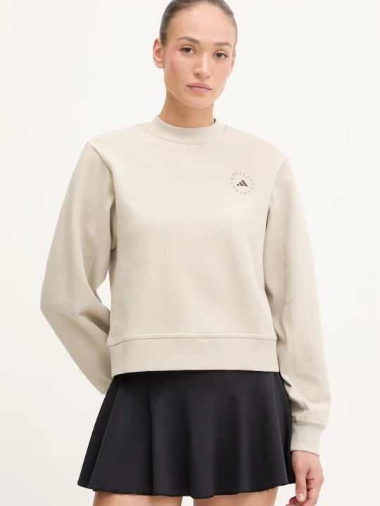 Obrázek produktu adidas by Stella McCartney mikina dámská bavlněná béžová