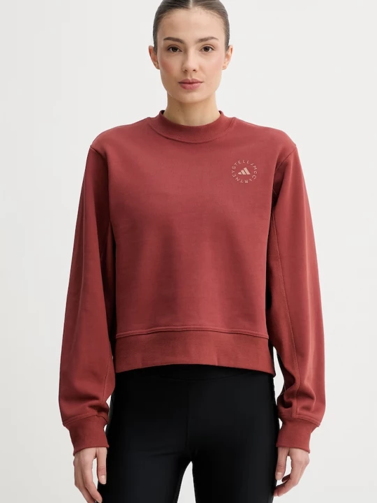 Obrázek produktu adidas by Stella McCartney mikina dámská bavlněná hnědá