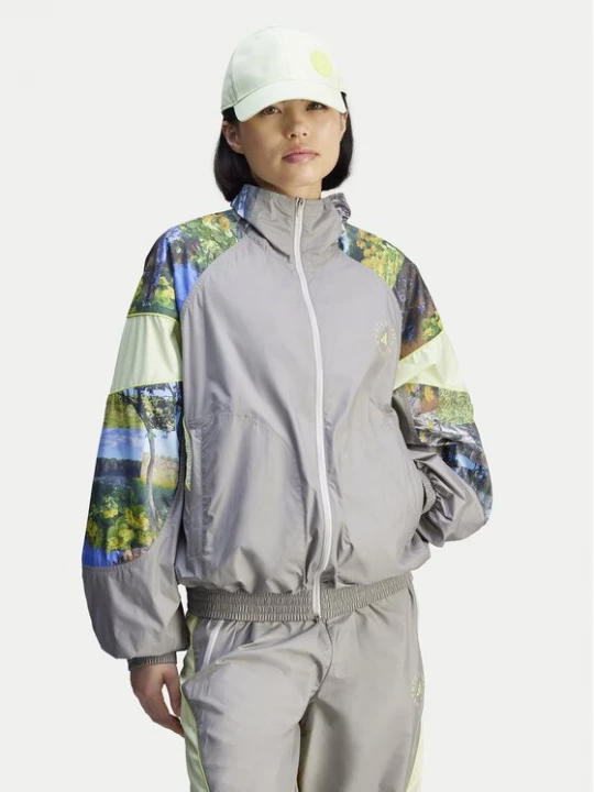 Obrázek produktu adidas by Stella McCartney Mikina Earth Collage JG5793 Šedá Loose Fit