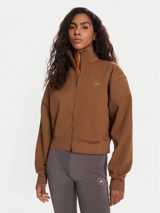 Obrázek produktu adidas by Stella McCartney Mikina Knitted Track Top JX6782 Hnědá Regular Fit