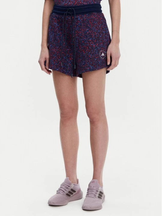 Obrázek produktu adidas by Stella McCartney Sportovní kraťasy Printed JG3608 Tmavomodrá Loose Fit