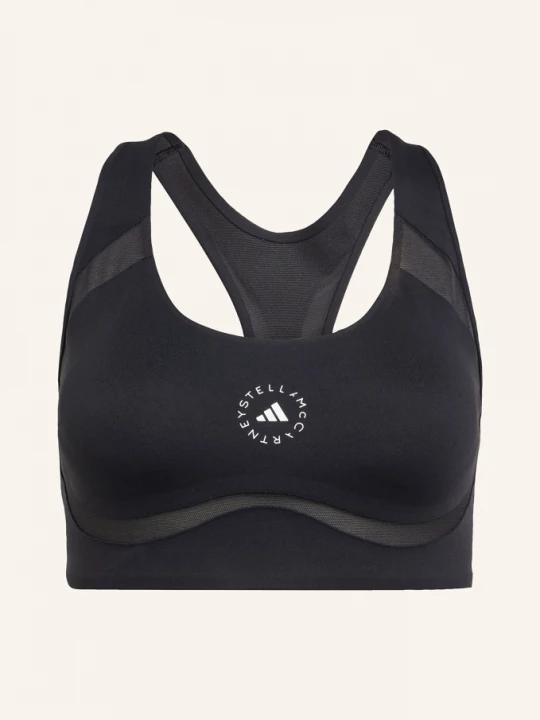 Obrázek produktu Adidas By Stella Mccartney Sportovní Podprsenka Adidas By Stella Mccartney Power Impact S Síťovinou černá