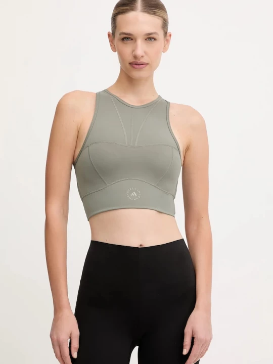 Obrázek produktu adidas by Stella McCartney Sportovní podprsenka adidas by Stella McCartney zelená