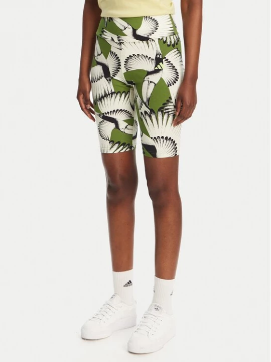 Obrázek produktu adidas Cyklistické šortky FARM JD6286 Zelená Slim Fit